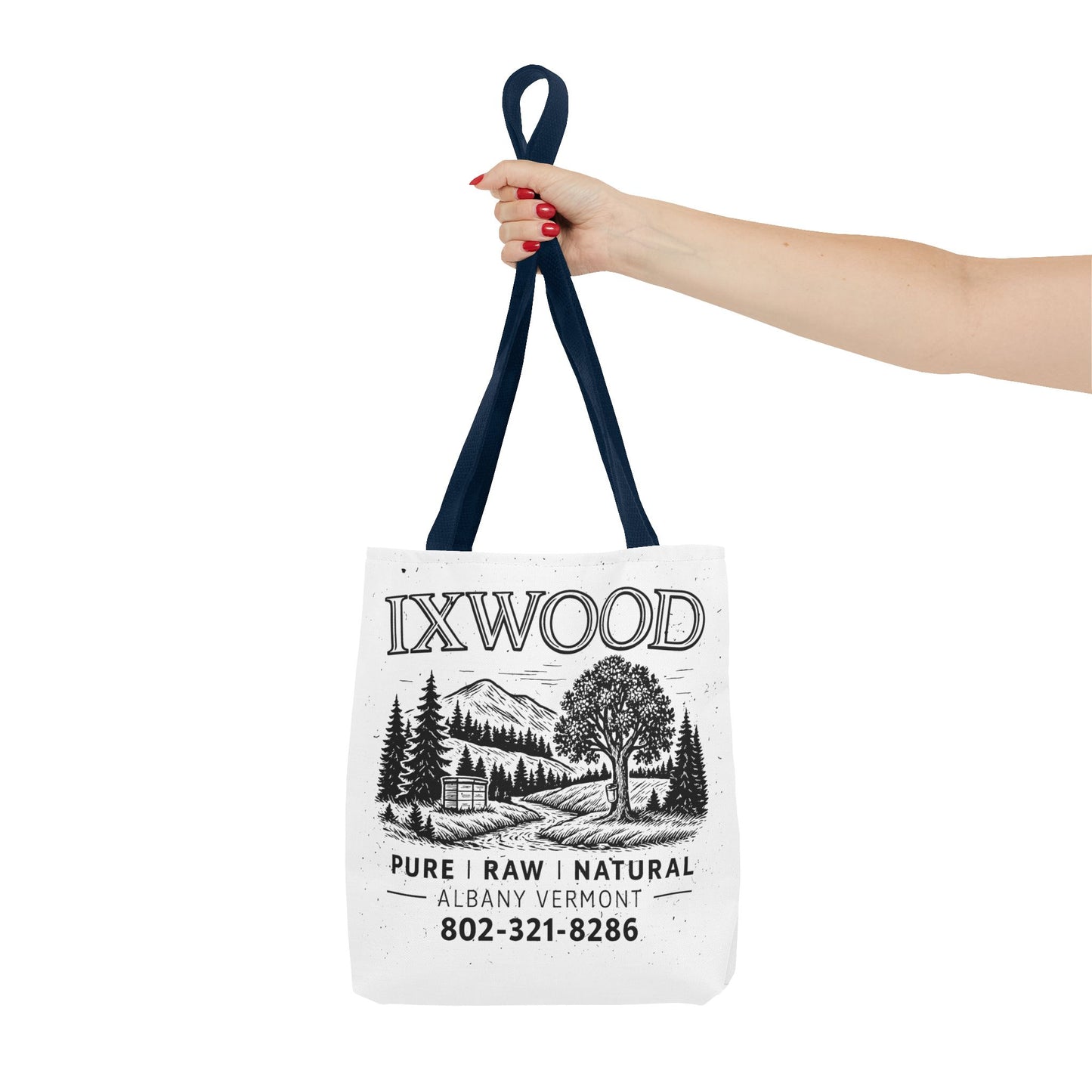 Made in USA.  Nature-Inspired Tote Bag