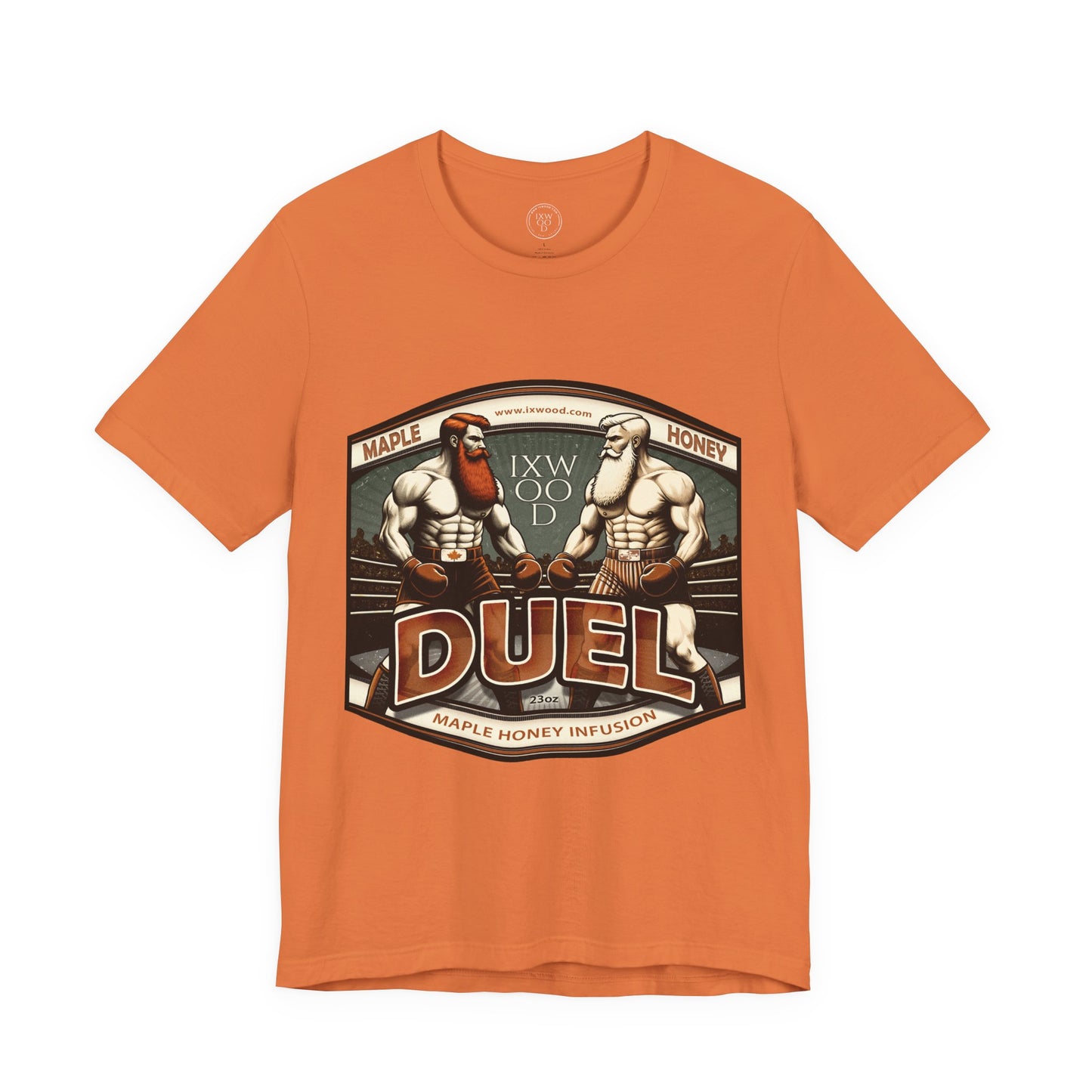 Made in USA. Duel Graphic Tee, Unisex Jersey T-shirt