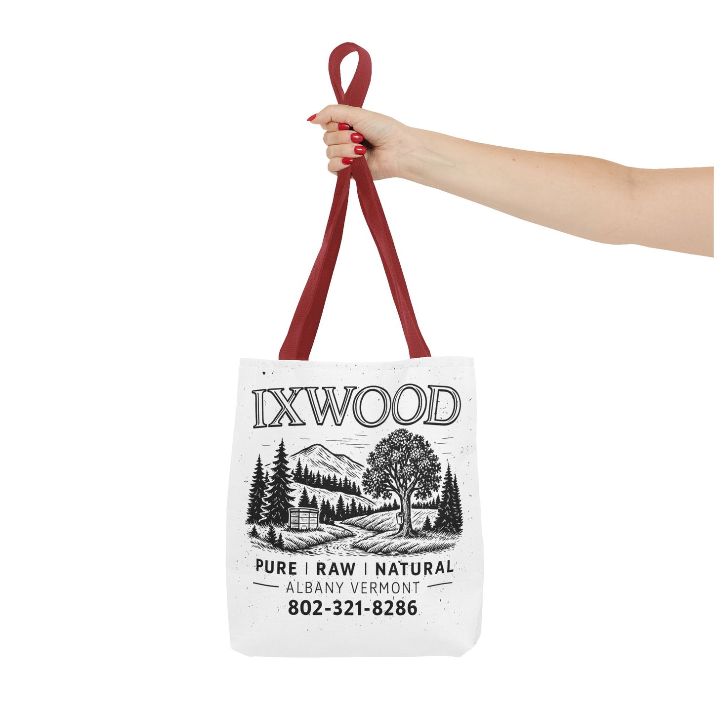 Made in USA.  Nature-Inspired Tote Bag