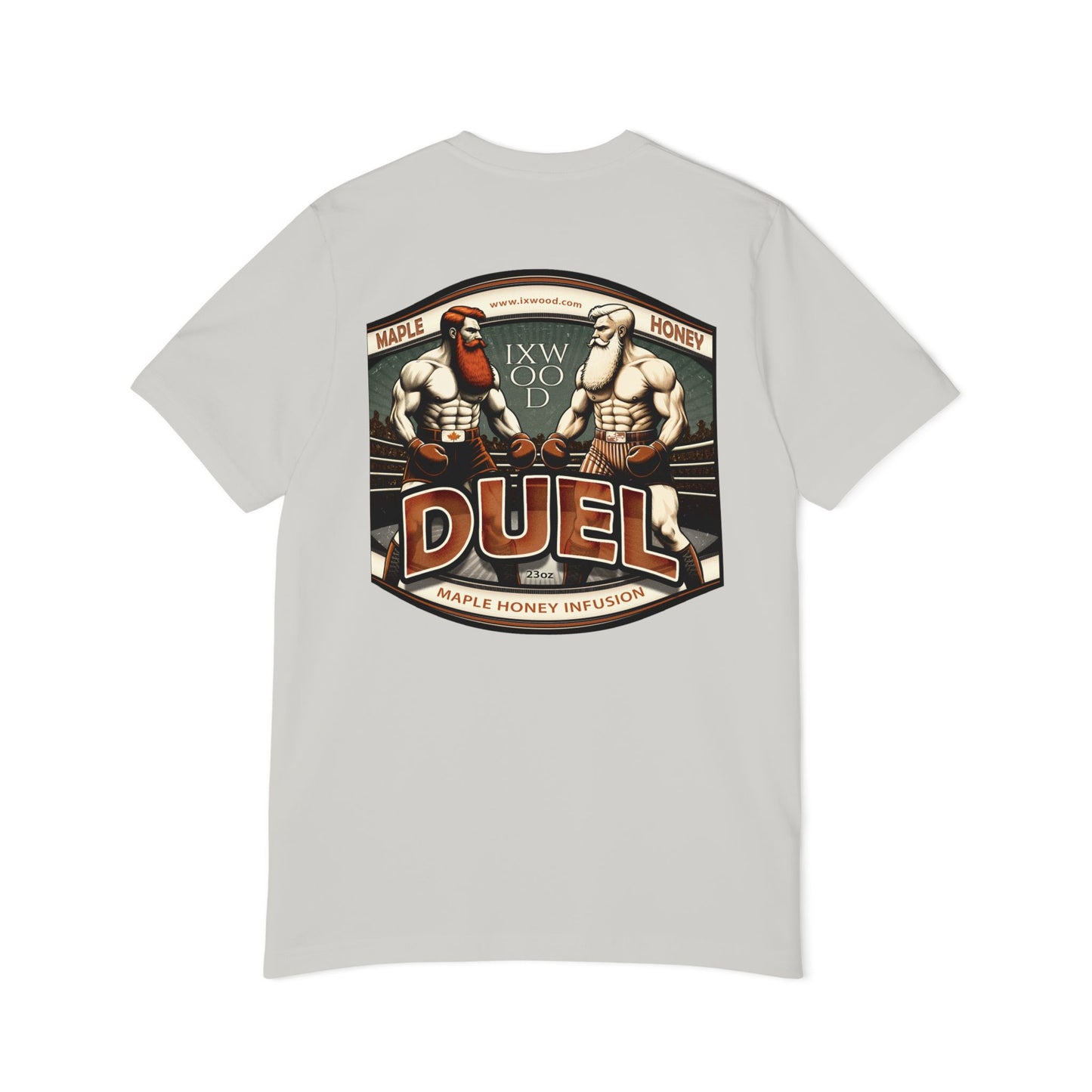Made in USA.  Retro Duel Graphic T-Shirt