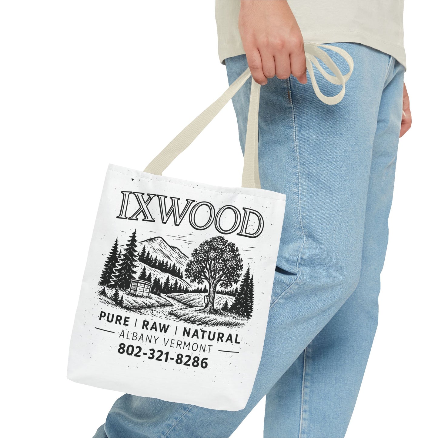 Made in USA.  Nature-Inspired Tote Bag