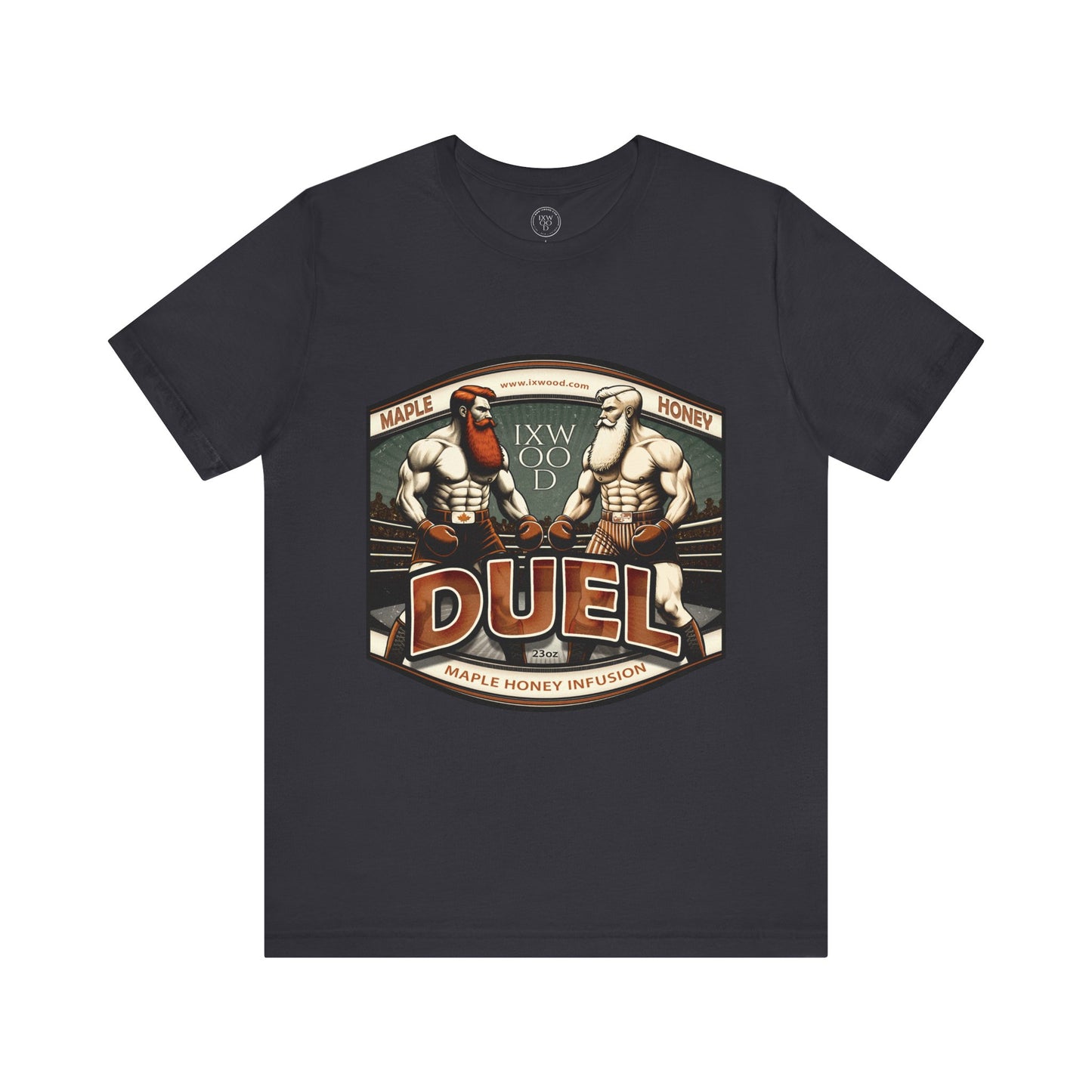 Made in USA. Duel Graphic Tee, Unisex Jersey T-shirt