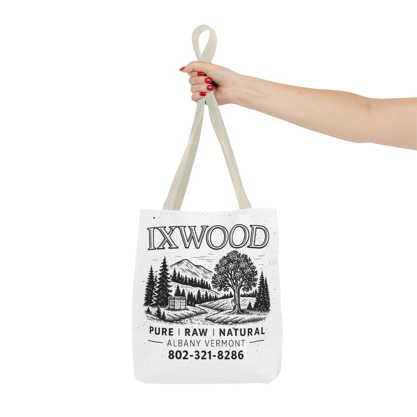 Made in USA.  Nature-Inspired Tote Bag