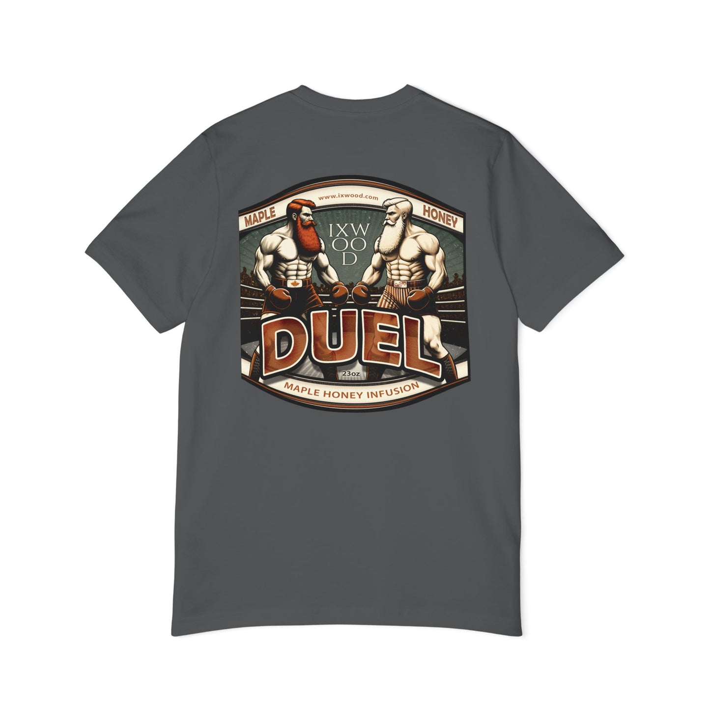 Made in USA.  Retro Duel Graphic T-Shirt