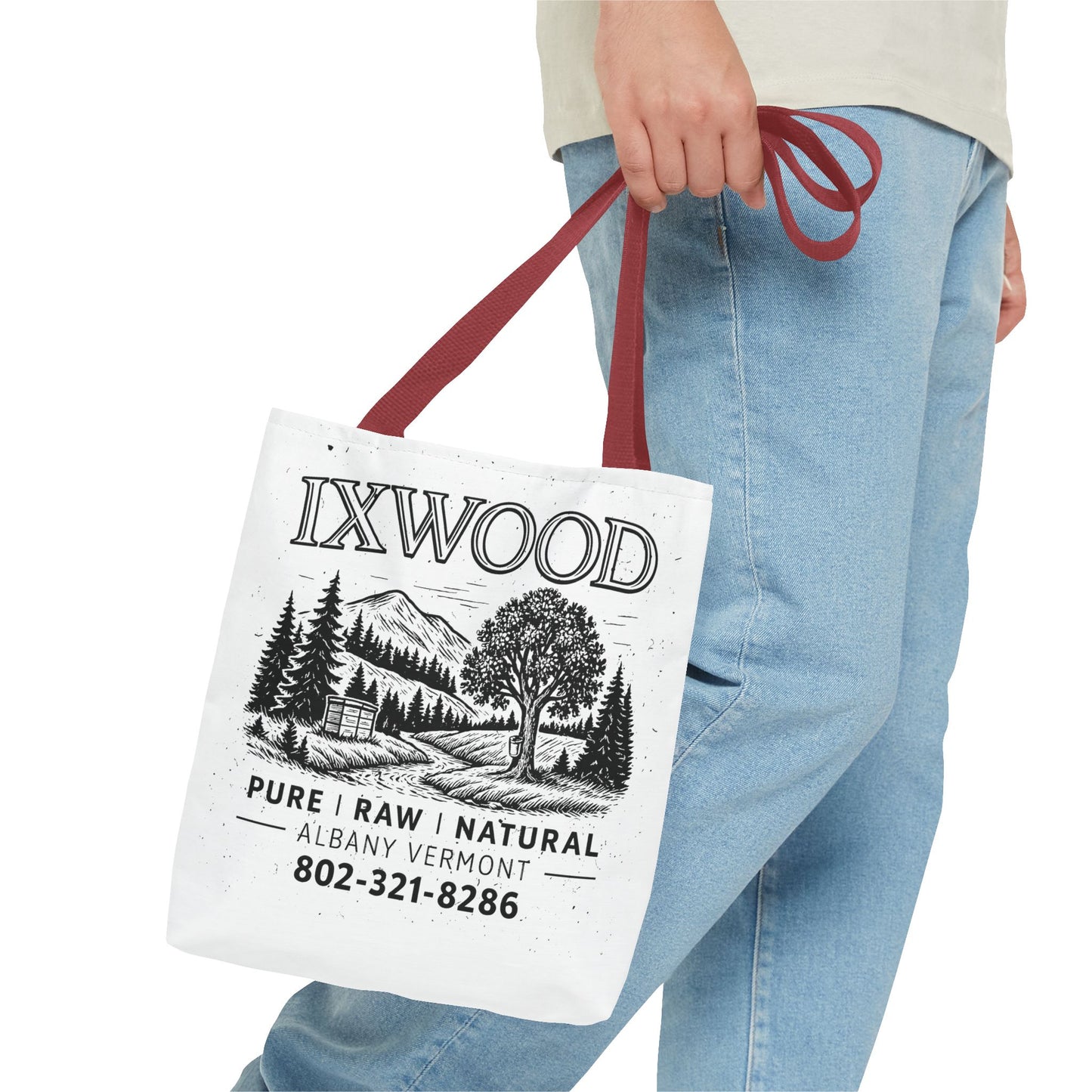 Made in USA.  Nature-Inspired Tote Bag