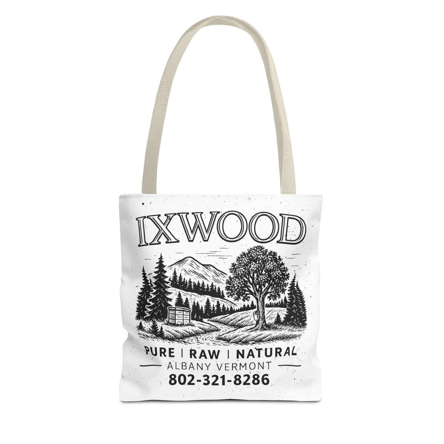 Made in USA.  Nature-Inspired Tote Bag