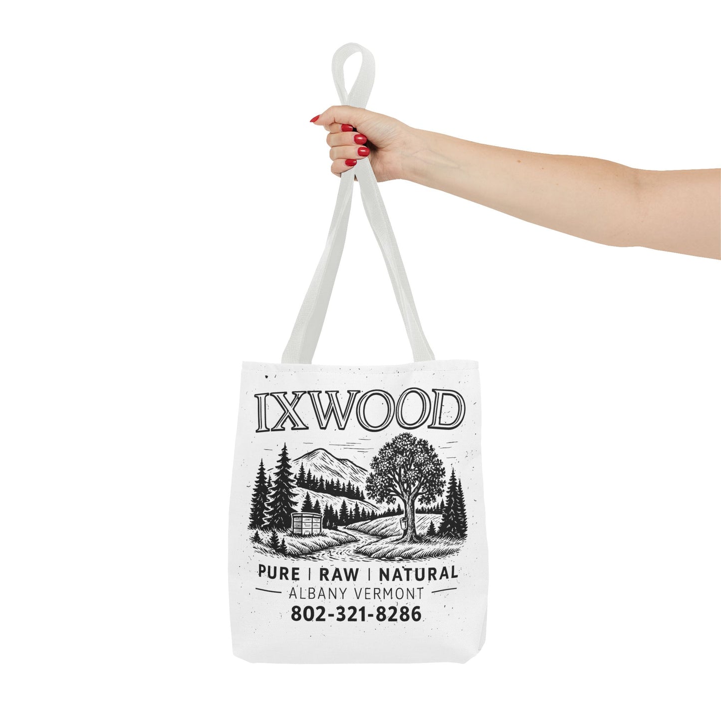 Made in USA.  Nature-Inspired Tote Bag