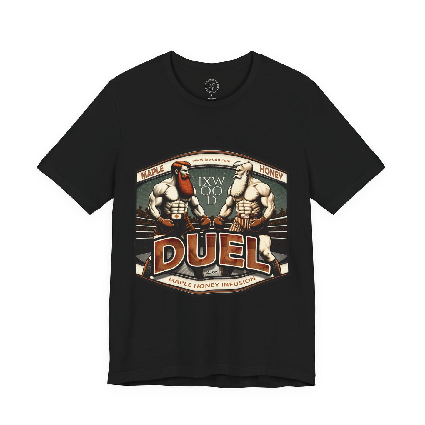 Made in USA. Duel Graphic Tee, Unisex Jersey T-shirt