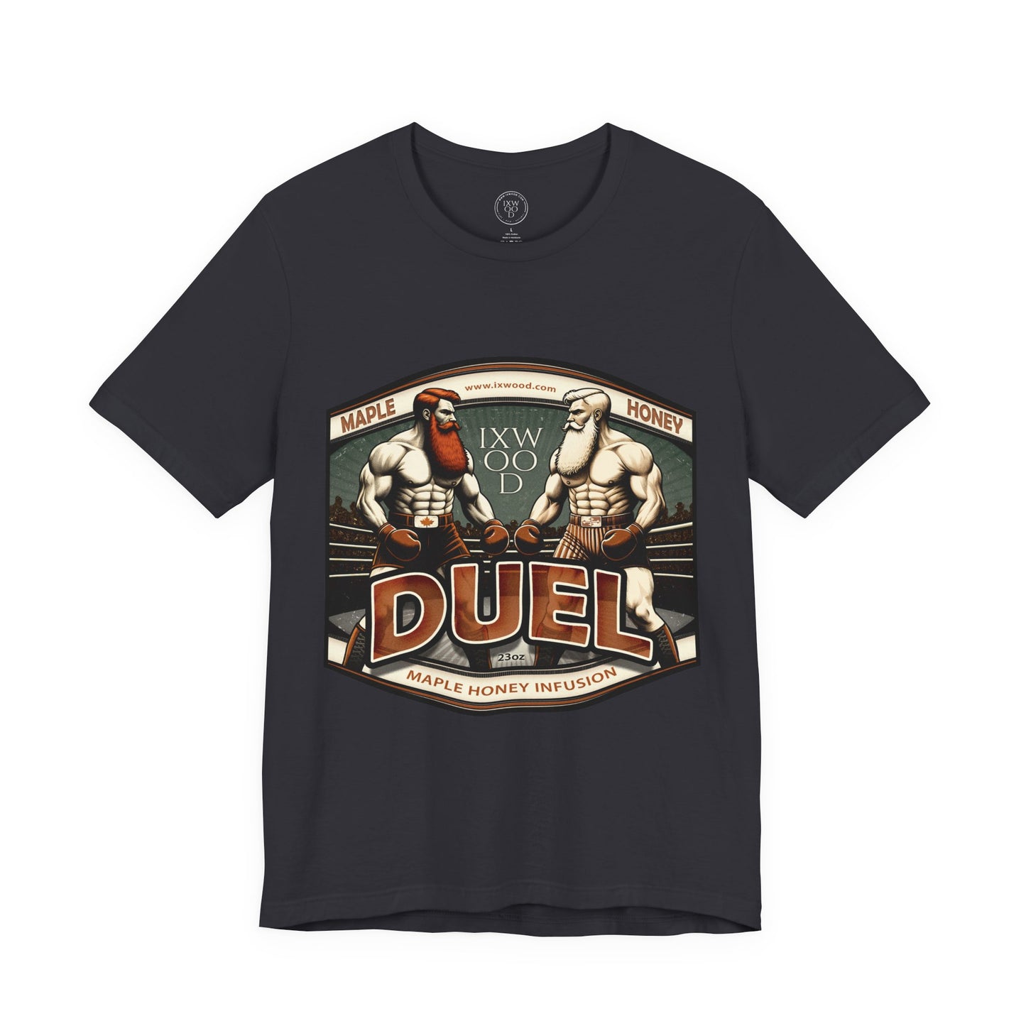 Made in USA. Duel Graphic Tee, Unisex Jersey T-shirt