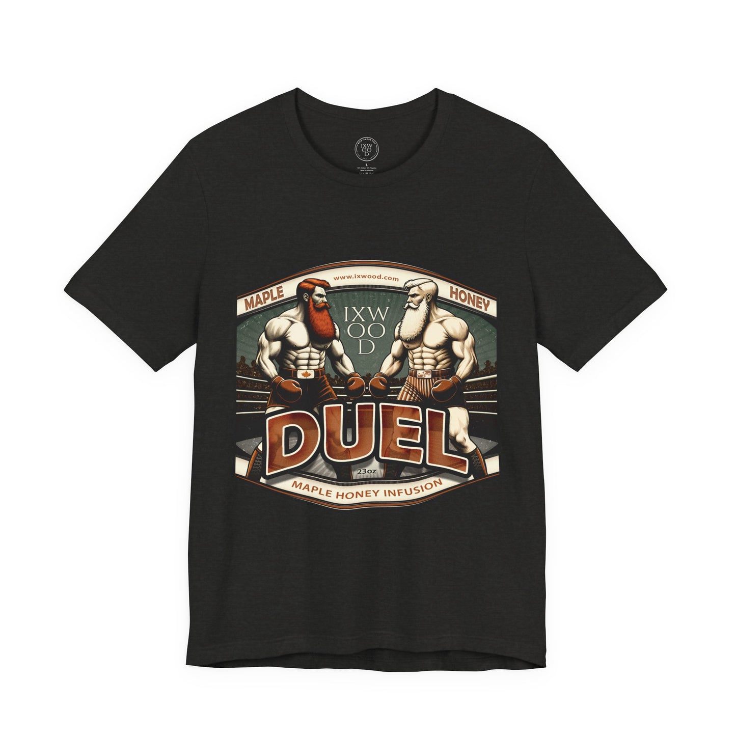 Made in USA. Duel Graphic Tee, Unisex Jersey T-shirt