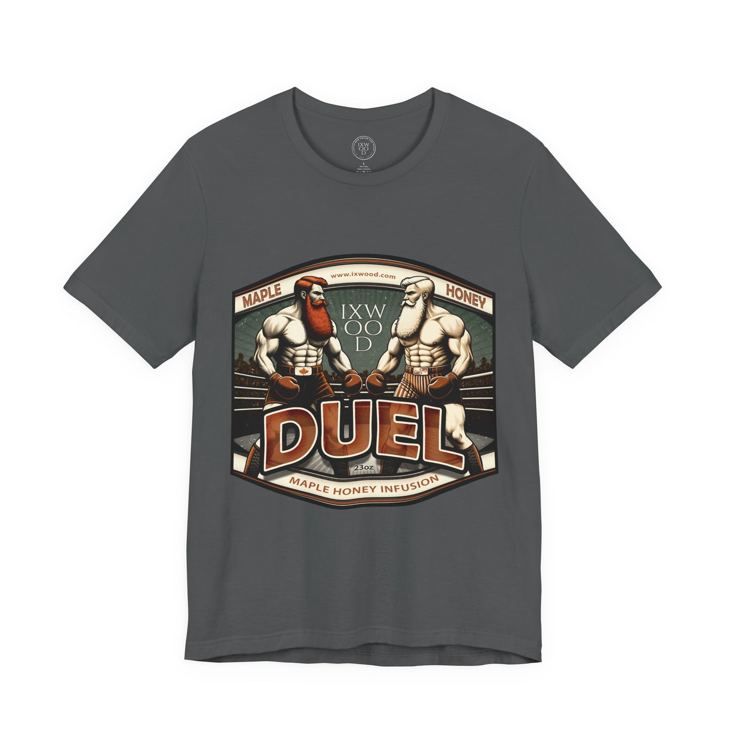Made in USA. Duel Graphic Tee, Unisex Jersey T-shirt