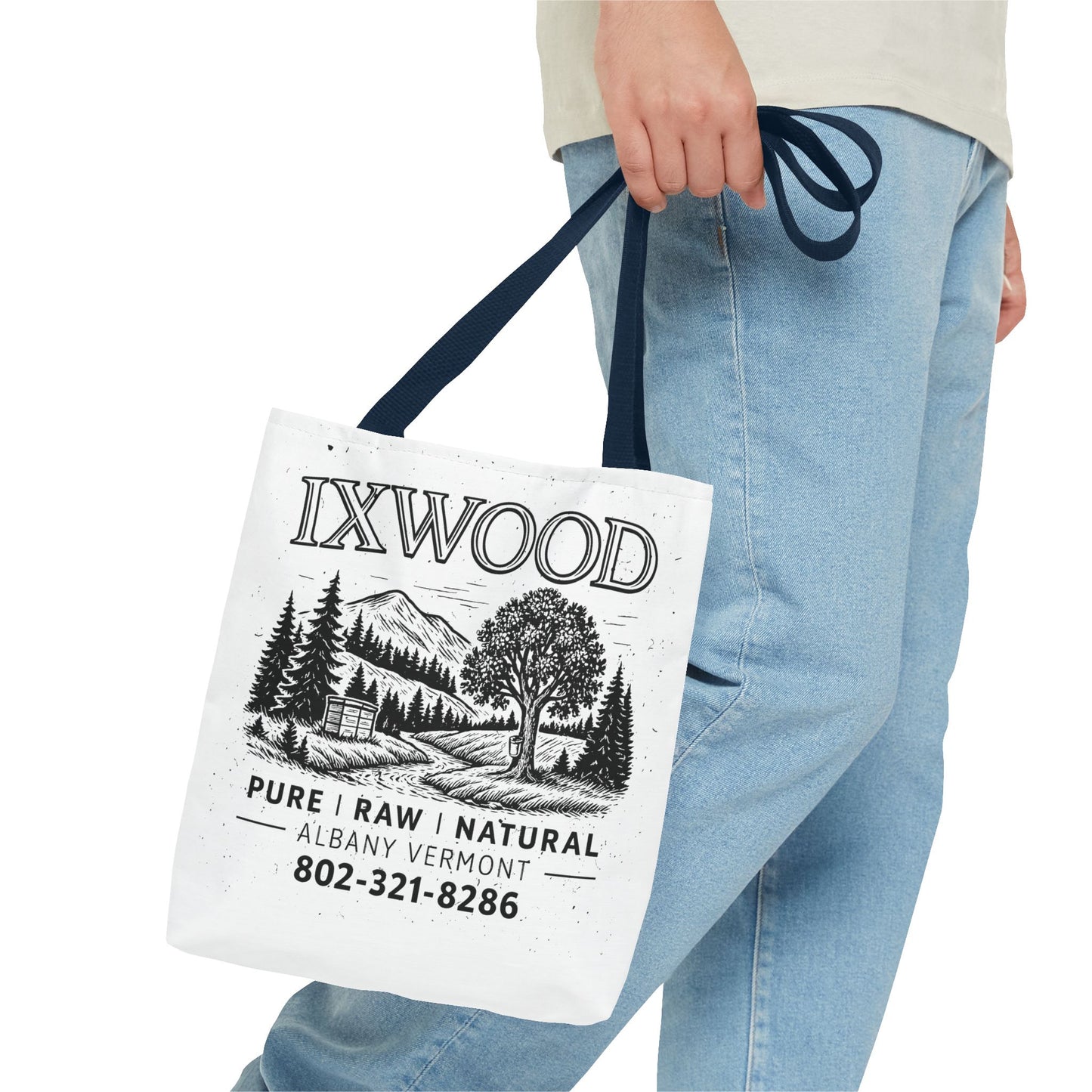 Made in USA.  Nature-Inspired Tote Bag