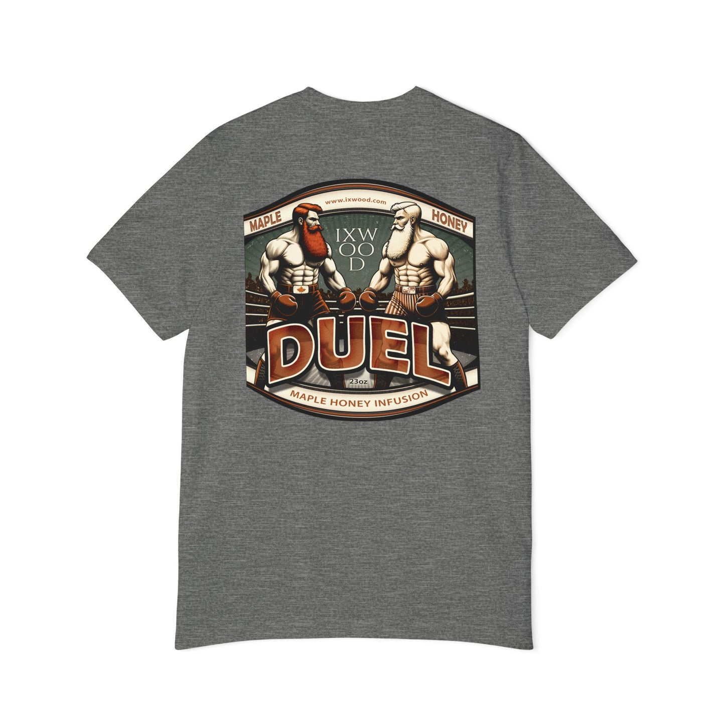 Made in USA.  Retro Duel Graphic T-Shirt