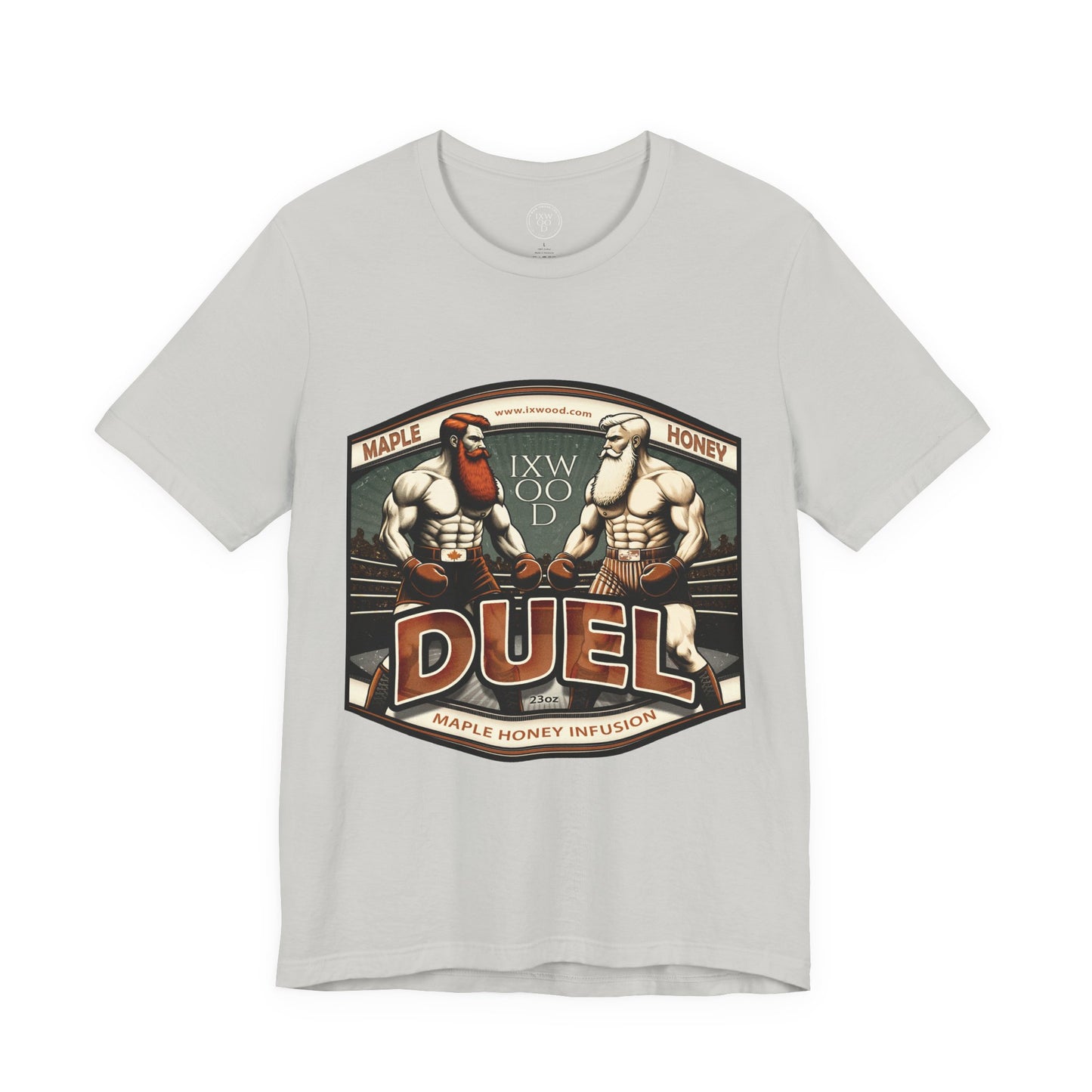 Made in USA. Duel Graphic Tee, Unisex Jersey T-shirt