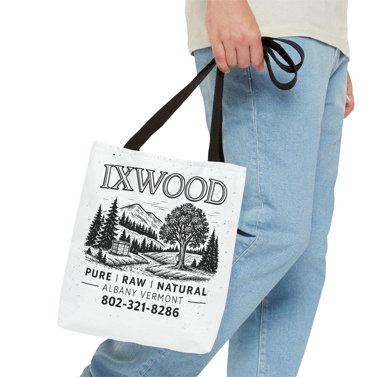 Made in USA.  Nature-Inspired Tote Bag