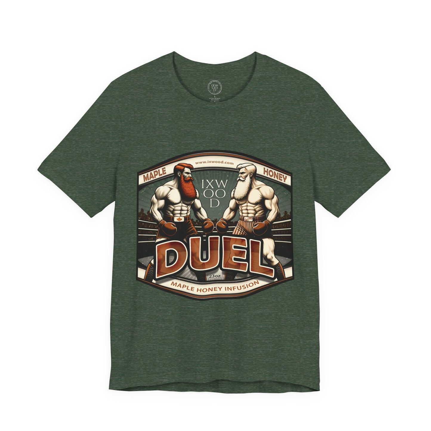 Made in USA. Duel Graphic Tee, Unisex Jersey T-shirt