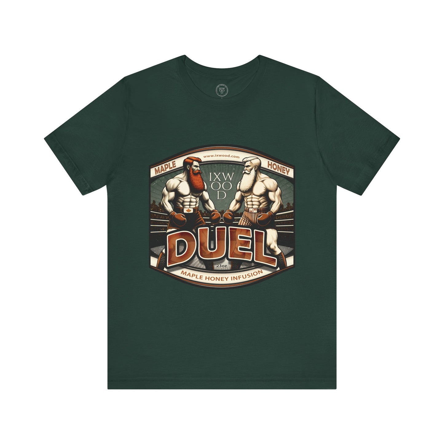 Made in USA. Duel Graphic Tee, Unisex Jersey T-shirt