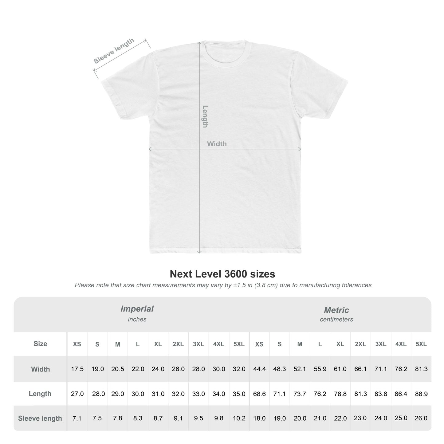 Made in USA.  Nature-Inspired Unisex Cotton Crew Tee