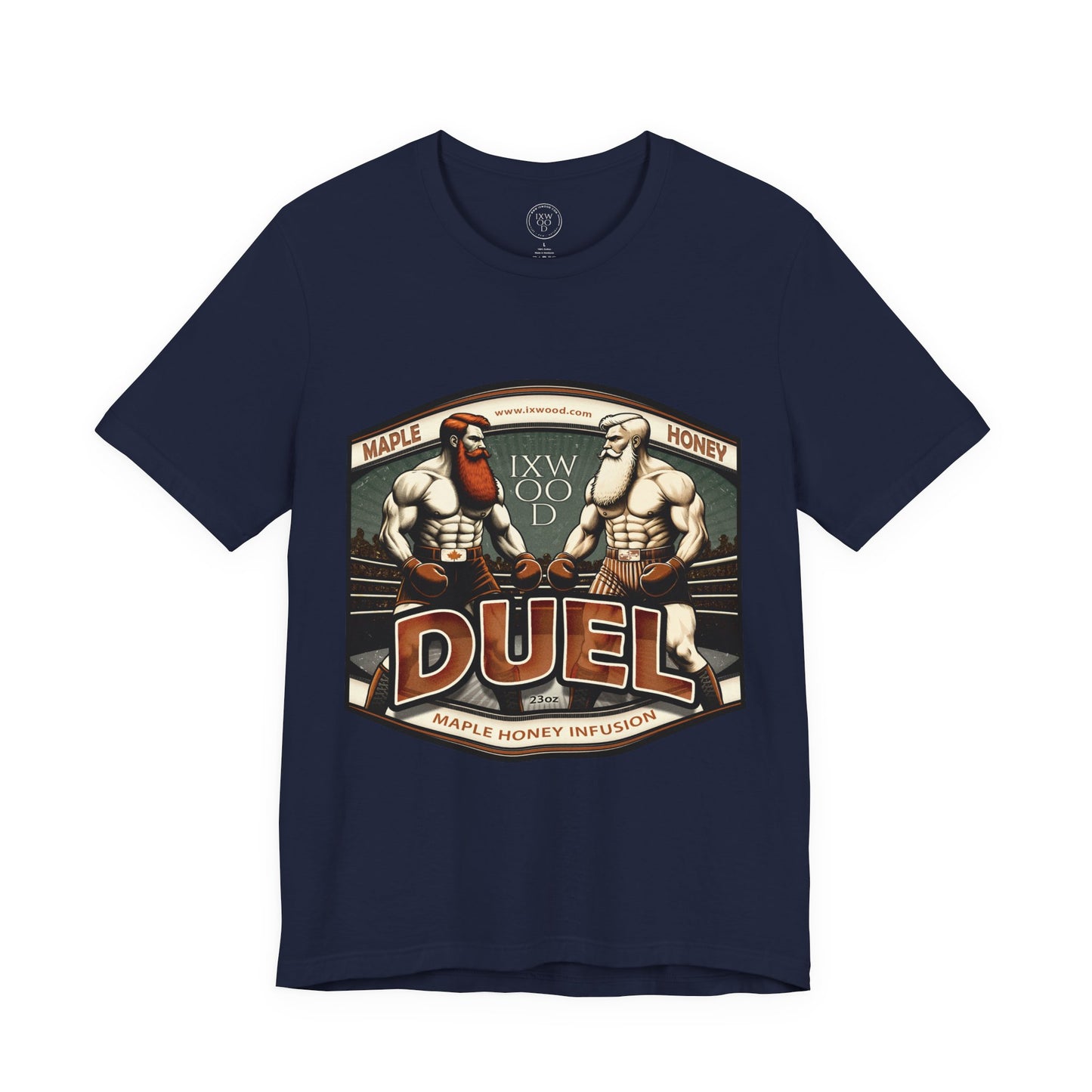 Made in USA. Duel Graphic Tee, Unisex Jersey T-shirt
