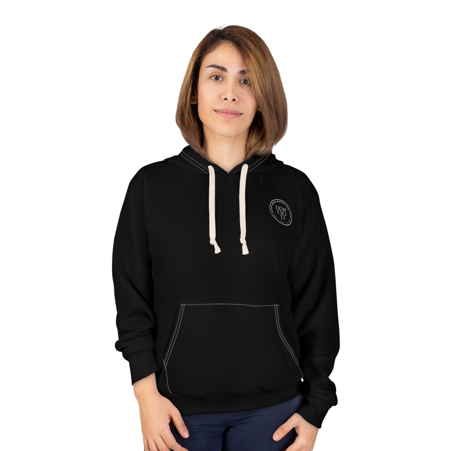 Made in USA.  Duel Themed Unisex Pullover Hoodie