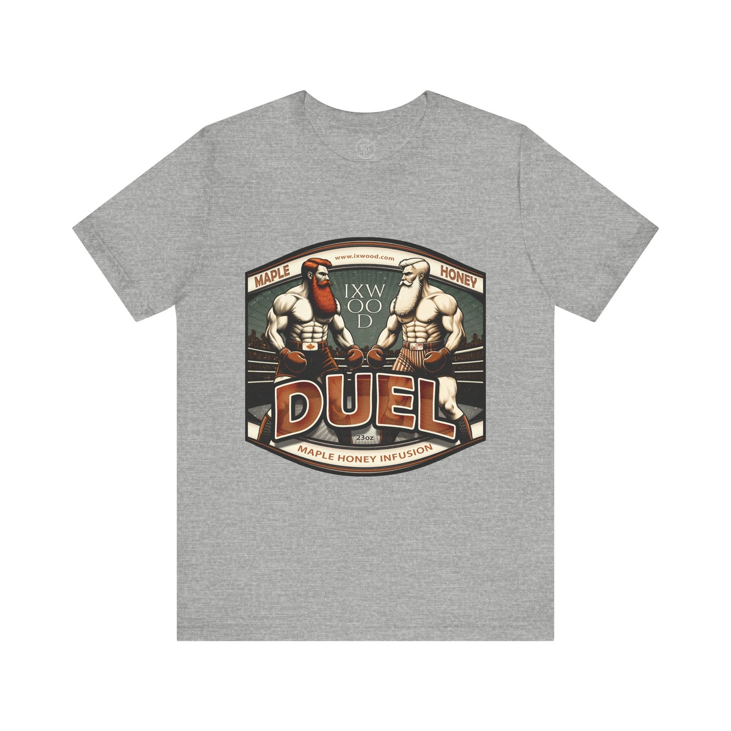 Made in USA. Duel Graphic Tee, Unisex Jersey T-shirt