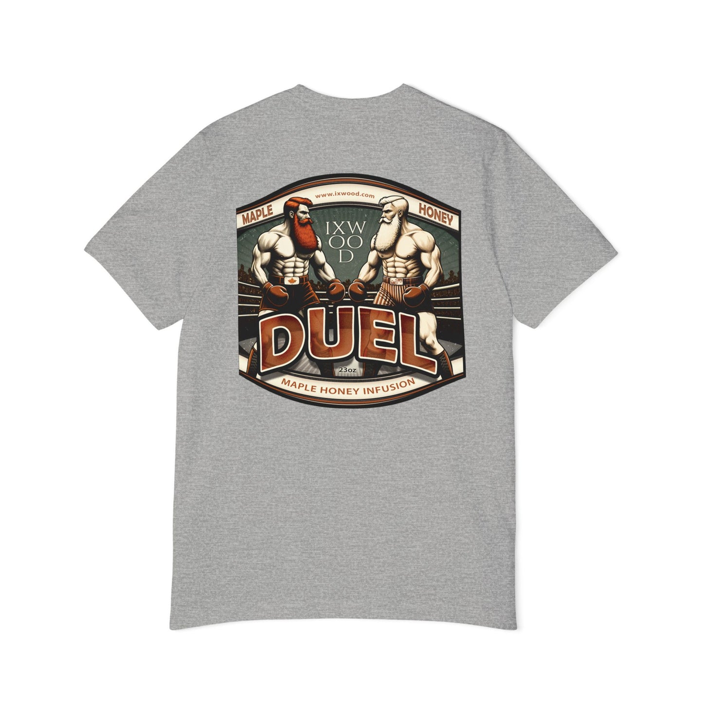 Made in USA.  Retro Duel Graphic T-Shirt