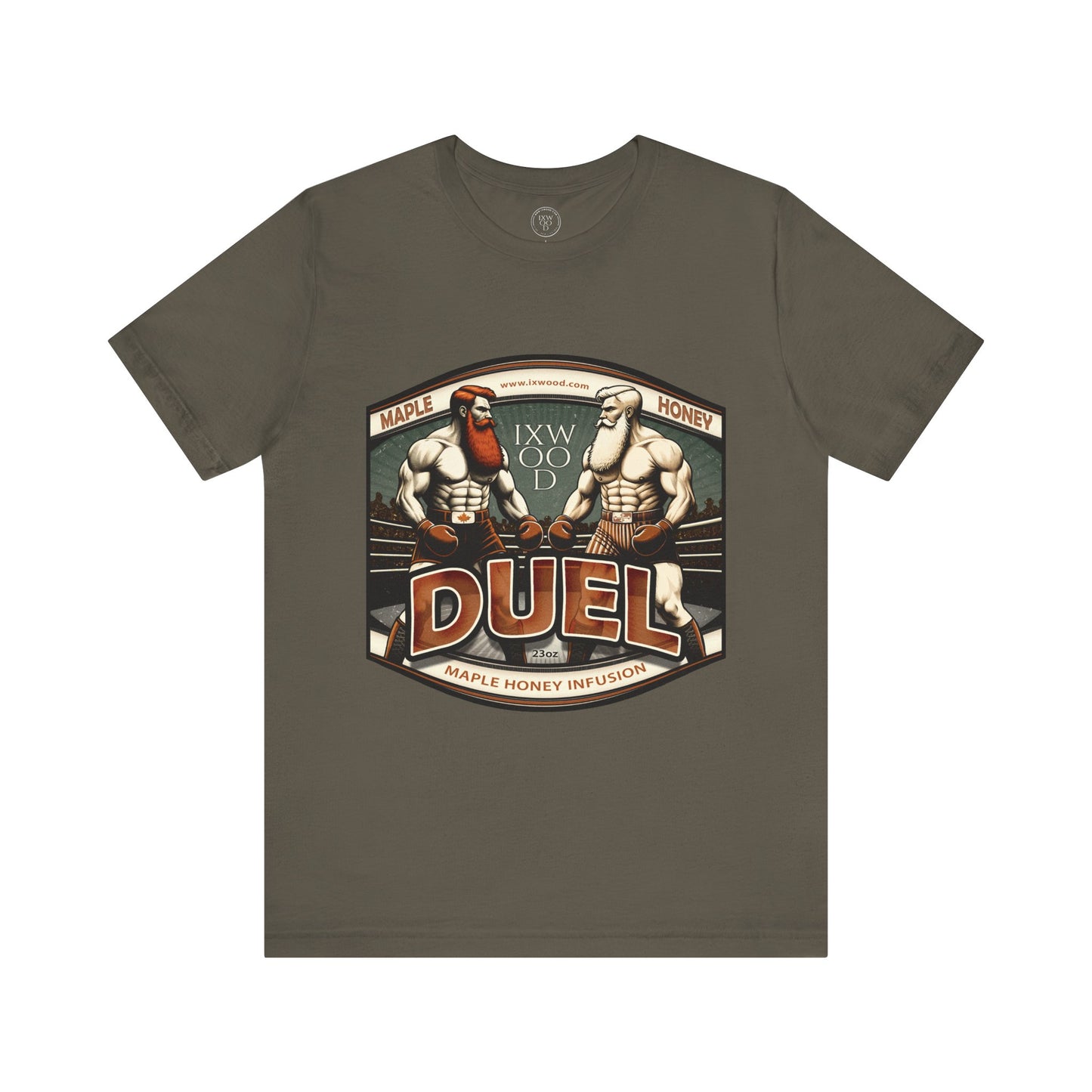 Made in USA. Duel Graphic Tee, Unisex Jersey T-shirt