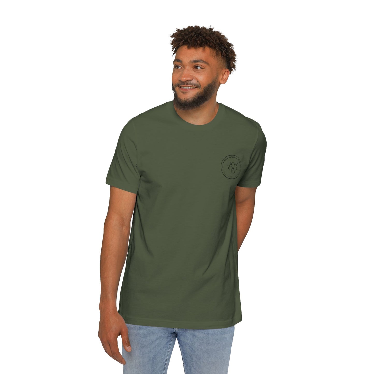 Made in USA.  Retro Duel Graphic T-Shirt