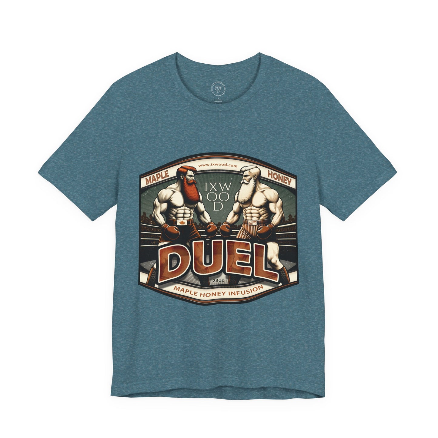 Made in USA. Duel Graphic Tee, Unisex Jersey T-shirt