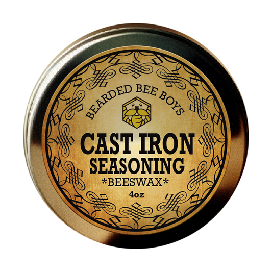 Bearded Bee Boys Cast Iron Pan Seasoning β Limited Edition π³π