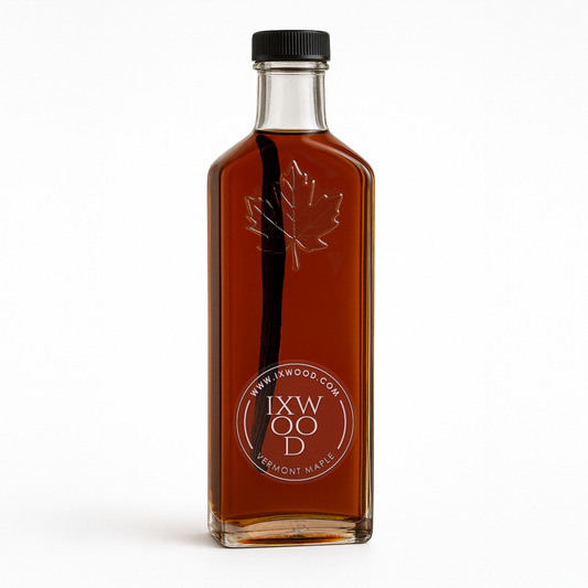 100% Pure Vermont Maple Syrup Infused with Vanilla Bean - Where Forest Fire Meets Orchid Bloom