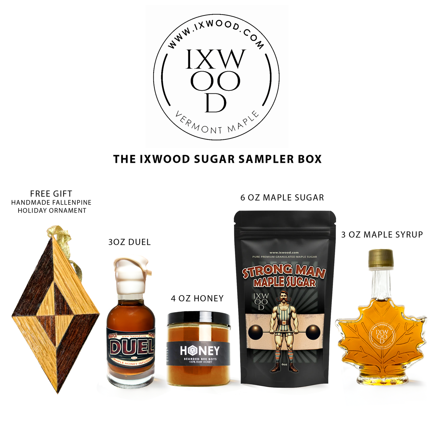 The IXWOOD Sugar Sampler Box